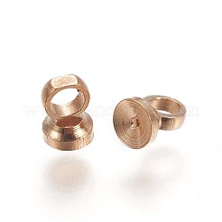 Barre di perline di ottone&nbsp;X-KK-F792-06LG