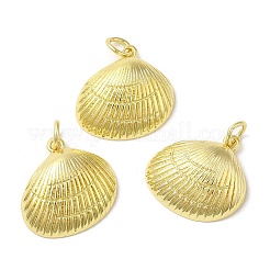 Acumular colgantes de chapado de latón&nbsp;KK-C030-19G