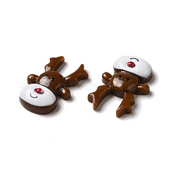 Weihnachtliche Cabochons aus undurchsichtigem Harz&nbsp;LS-RESI-K019-26