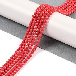 Filo di perline turchesi sintetici&nbsp;G-U004-02H