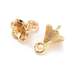 Ciondoli a spillo con perno in perla per pioli in ottone con placcatura a cremagliera&nbsp;KK-P240-01