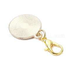 14 Stück Emaille-Anhänger mit Strandmotiv&nbsp;HJEW-JM03548