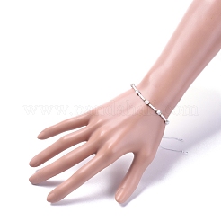 Braccialetti di perline intrecciati regolabili&nbsp;BJEW-JB04902
