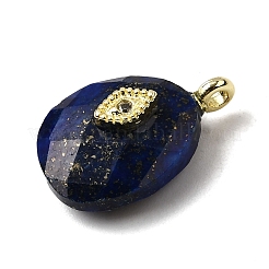 Gefärbt natürliche Lapislazuli Anhänger&nbsp;G-Z090-01G-07