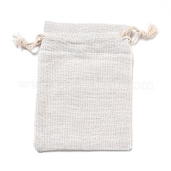 Pochettes de rangement en tissu de coton halloween&nbsp;LS-ABAG-M004-01G