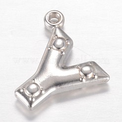 Breloques en acier inoxydable 201 résistantes au ternissement&nbsp;STAS-G081-47P