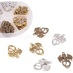 Pendentifs en alliage de style tibétain&nbsp;PH-TIBE-G012-03