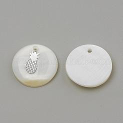 Colgantes de concha de agua dulce&nbsp;SHEL-Q010-009P