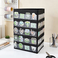 Faltbare Stoffaufkleber-Displayständer&nbsp;ODIS-WH0025-349