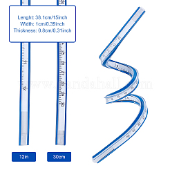 Nastro di misurazione morbido in plastica pvc&nbsp;TOOL-WH0125-40