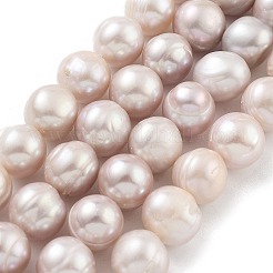 Brins de perles de culture d'eau douce naturelles&nbsp;PEAR-C003-21E