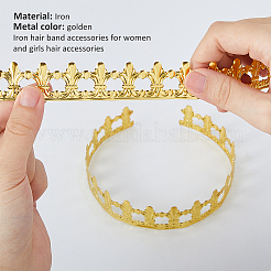 Eisen Haarband Zubehör&nbsp;FIND-WH0148-235