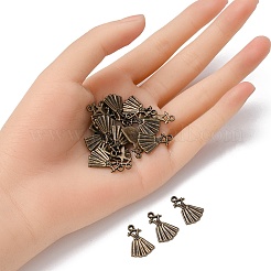 Tibetischer stil Aluminium Anhänger & Charms&nbsp;TIBE-YW0001-01AB