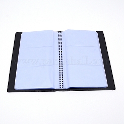 Libro di stroage biglietto da visita in pelle pu&nbsp;LS-AJEW-WH0162-15