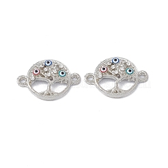 Breloques de connecteur de strass de cristal d'alliage&nbsp;FIND-A024-45P