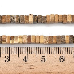Natürliches Bild Jaspis Perlen Stränge&nbsp;G-A280-C04-01