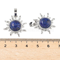 Natürlich gefärbte Lapislazuli-Anhänger&nbsp;G-F786-08P-28