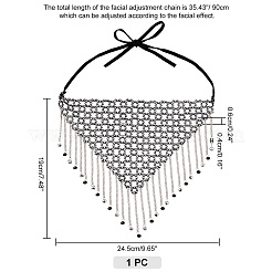 Eiserne Kopfbedeckung Maskerade-Masken&nbsp;AJEW-WH0312-36