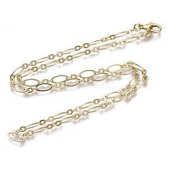 Fabbricazione di collana di catene portacavi in ottone&nbsp;MAK-S072-16A-KC