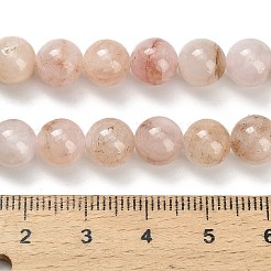 Natürliche rosa Morganit Perlen Stränge&nbsp;G-H335-B01-8mm