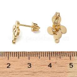 Accesorios para pendientes de acero inoxidable 304 con revestimiento iónico (IP)&nbsp;STAS-I206-16G