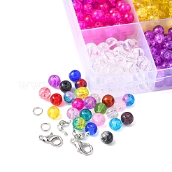 Kits de fabricación de collar de pulsera de cuentas de diy bling&nbsp;DIY-FS0003-17