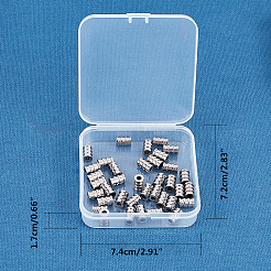 Perline in tubo di acciaio inossidabile 304&nbsp;STAS-CA0001-09P