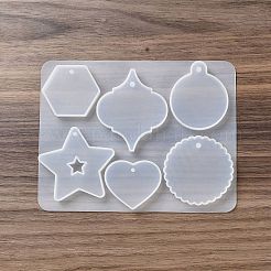 Pendentifs en moule en silicone&nbsp;SIMO-S002-04D