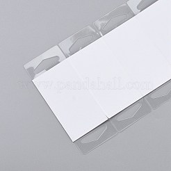 Transparente selbstklebende PVC-Aufhängelaschen&nbsp;CDIS-Z001-01A