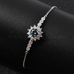 925 Sterling Silber Link Armbänder&nbsp;BJEW-D346-04B-P
