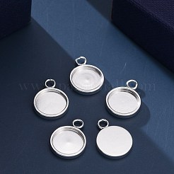 201 pendentifs en acier inoxydable sertis de cabochons&nbsp;STAS-I137-02C-S