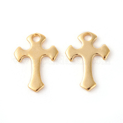 201 pequeños dijes de cruz de acero inoxidable&nbsp;LS-STAS-F192-079G