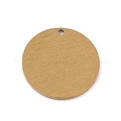 Placcatura ionica (ip) ciondoli in acciaio inossidabile 304&nbsp;STAS-F271-02D-G