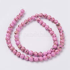 Trefoli di conchiglie di conchiglia e perline sintetiche&nbsp;G-G758-05-8mm