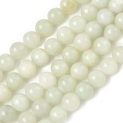 Natur Xiuyan Jade Perlen Stränge&nbsp;G-Z085-A01-6mm