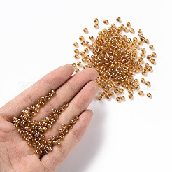 Perles de rocaille en verre&nbsp;X1-SEED-A006-4mm-102C