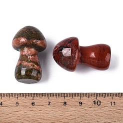 Pilzdekorationen aus natürlichen und synthetischen Edelsteinen&nbsp;G-Q602-03