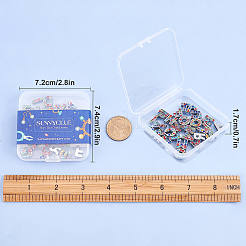 Slide charms rhinestone in lega &nbsp;ALRI-SC0001-08P