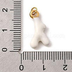 304 Edelstahl-Emaille-Anhänger&nbsp;STAS-B093-04G-01