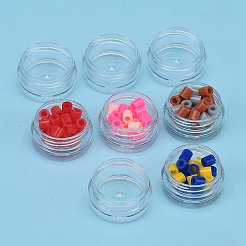 3 g Plastik leere tragbare Gesichtscreme Glas&nbsp;LS-X-MRMJ-WH0020-01B
