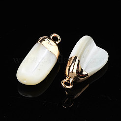 Natürliche Trochidenmuschel/Trochus-Anhänger&nbsp;SSHEL-N027-126