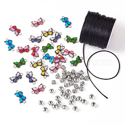 DIY-Kit zur Herstellung von Schmetterlingsarmbändern&nbsp;DIY-TA0004-90
