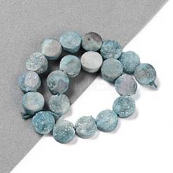 Elettrodeposte druzy naturale perline agata fili&nbsp;G-M433-01I