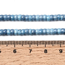 Synthetischen Türkis heishi Perlen Stränge&nbsp;G-A299-A09-01