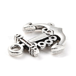 Pendentifs en alliage de style tibétain&nbsp;PALLOY-P293-069AS