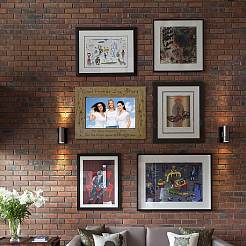 MDF-Fotorahmen&nbsp;DJEW-WH0110-001