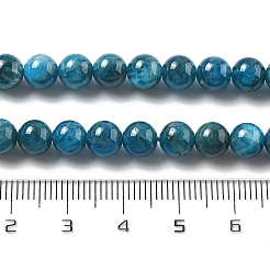 Cuentas naturales de apatita hebras&nbsp;LS-G-O186-G01-01