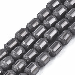 Chapelets de perles en verre électroplaqué&nbsp;EGLA-Q126-004