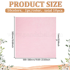 10 Farben Polyester Samtstoff&nbsp;FIND-WH0152-615