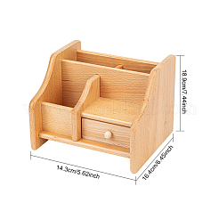 Buche Kosmetik Schublade Lagerung Organizer Box&nbsp;OBOX-WH0004-13